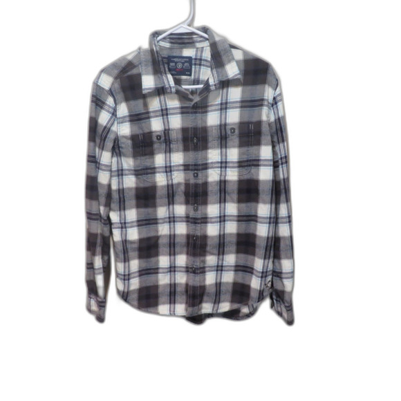 American Eagle Outfitters Other - American Eagle Plaid Button Up Flannel Shirt Size M Prep